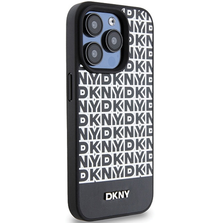 DKNY ETUI HARDCASE POKROWIEC CASE DO IPHONE 15 PRO 6 1 DO MAGSAFE CZARNY
