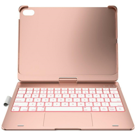 Etui Typecase Flexbook Touch             z klawiaturą do iPad 11" (A16) 2025 / iPad 10.9" 2022 różany