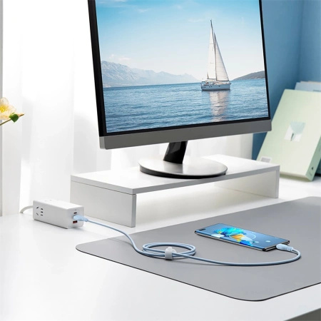 BASEUS KABEL USB-A DO USB-C 100W DO TELEFONÓW I LAPTOPÓW 2M SZYBKA