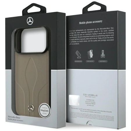 MERCEDES ETUI LEATHER THE MOVE MAGSAFE DO IPHONE 17 PRO ELEGANCKI