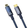 Baseus Explorer Series kabel przewód USB Typ C – Lightning 20W 1m niebieski (CATS000003)