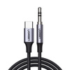 Ugreen kabel przewód USB C - mini jack 3.5mm 1m szary (AV143)