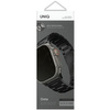 Etui Uniq pasek Osta na Apple Watch 42/44/45/ 49mm Series 1/2/3/4/5/6/7/8/SE/SE2/Ultra Stainless Steel - czarne
