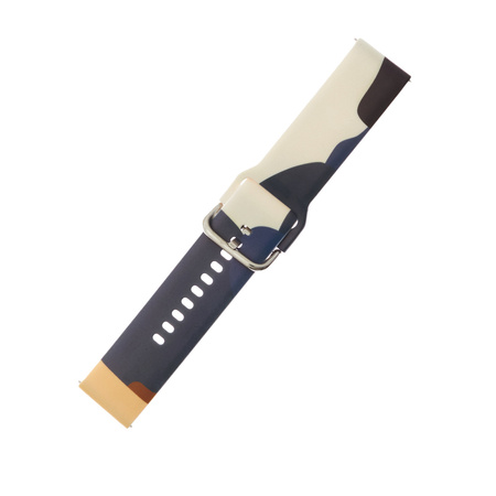 Strap Moro opaska do Samsung Galaxy Watch 46mm silikonowy pasek bransoletka do zegarka wzór 13