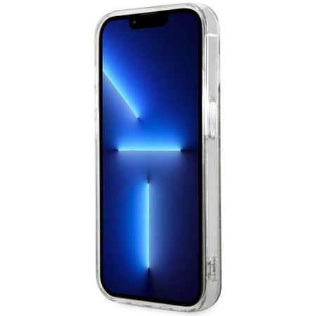 Etui Guess GUHMP14LH4STW na iPhone 14 Pro - brązowe 4G MagSafe