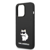 Karl Lagerfeld KLHCP14XSNCHBCK iPhone 14 Pro Max 6,7" hardcase czarny/black Silicone Choupette