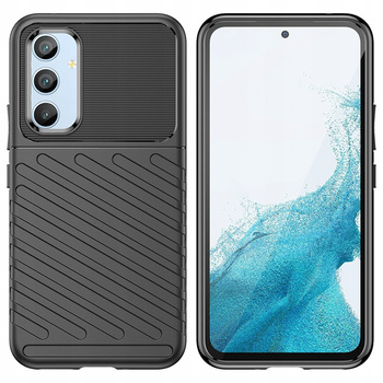 Thunder Case etui do Samsung Galaxy A24 4G silikonowy pancerny pokrowiec czarne