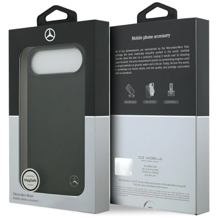 MERCEDES ETUI LEATHER LARGE LAUREL LEAVE MAGSAFE DO IPHONE AIR STYLOWE