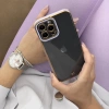 HURTEL FASHION CASE ETUI DO SAMSUNG GALAXY A12 5G POKROWIEC ZE ZŁOTĄ RAMKĄ