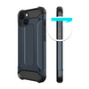 Hybrid Armor pancerne hybrydowe etui pokrowiec iPhone 13 mini srebrny