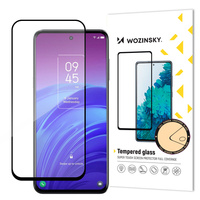 Wozinsky Full Glue szkło hartowane Xiaomi Redmi A1 na cały ekran z ramką czarny (case friendly)