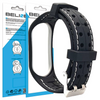 BELINE PASEK DO MI BAND 3 4 ZAMIENNY OPASKA SPORTOWA ZATRZASK CZARNO-BIAŁA