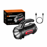 SUPERFIRE LATARKA SZPERACZ LAMPA LED DO OŚWIETLENIA 900LM USB M9E