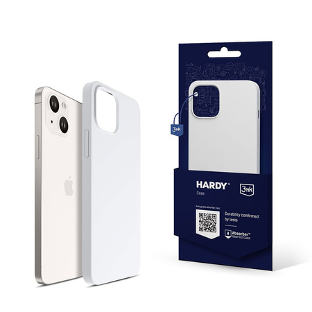 Apple iPhone 14 - 3mk Hardy Silicone MagCase White