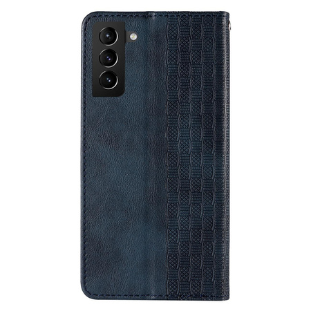 Magnet Strap Case etui Samsung Galaxy A23 5G pokrowiec z klapką portfel mini smycz podstawka niebieskie