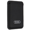 AUDI ETUI DO MAGSAFE IPHONE 15 14 13 12 WALLET Z MIEJSCEM NA KARTY SKÓRZANE