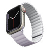 UNIQ pasek Revix Apple Watch Series 4/5/6/7/8/SE/SE2 38/40/41mm. Reversible Magnetic lilak-biały/lilac-white