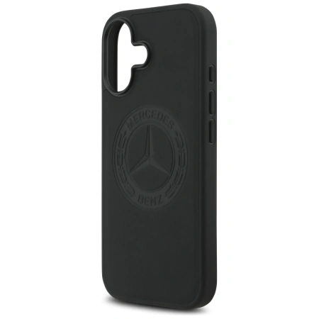 MERCEDES ETUI LEATHER VINTAGE LOGO MAGSAFE DO IPHONE 17 LUKSUSOWY