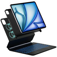 Etui Typecase Edge + z klawiaturą do     iPad Air 13" 2024/2025 włókno węglowe