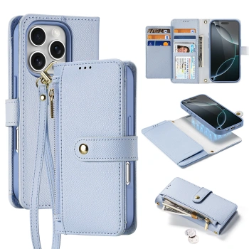 DUX DUCIS ETUI LAVA DO IPHONE 16 PRO MAX Z MAGNETYCZNYM PORTFELEM SKÓRZANYM