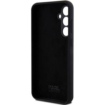 Etui Karl Lagerfeld Silicone Ikonik Metal Pin na Samsung Galaxy S23 FE - czarne