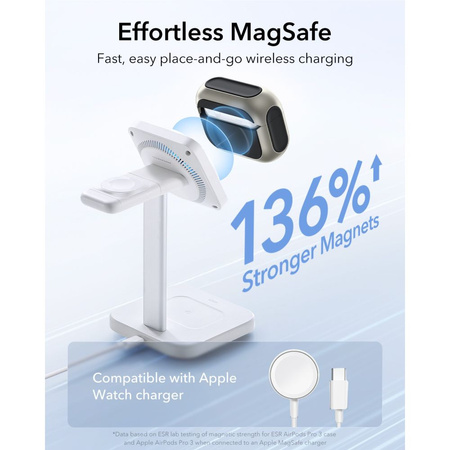 ESR ETUI ORBIT HALOLOCK DO APPLE AIRPODS PRO 3 MAGSAFE OCHRONA