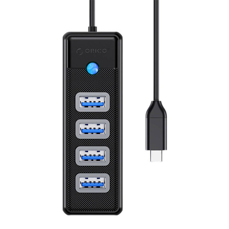 ORICO HUB USB-C DO 4X USB 3.0 DO WINDOWS MACBOOK PC AKCESORIA KOMPUTEROWE