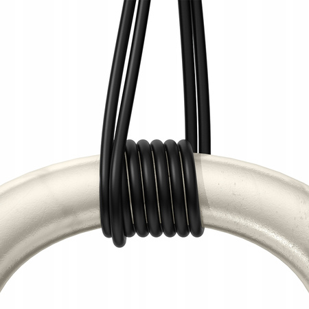MCDODO KABEL USB-C SZYBKIE ŁADOWANIE DO SAMSUNG XIAOMI TYP C 6A 100W 1M LED CZARNY