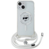 KARL LAGERFELD ETUI DO IPHONE 15 14 13 6.1 HARDCASE DO MAGSAFE CHOUPETTE