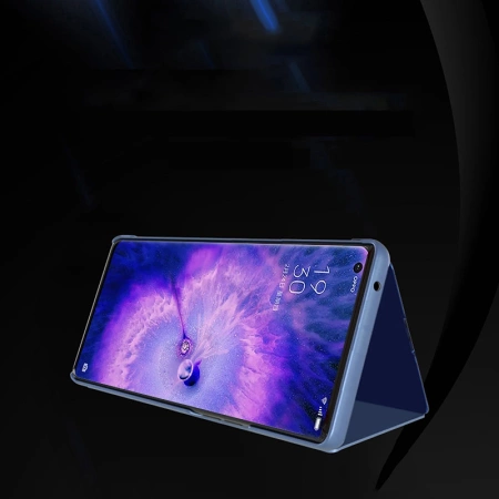 HURTEL POKROWIEC CLEAR VIEW CASE DO OPPPO FIND X5 PRO Z KLAPKĄ ELEGANCKI