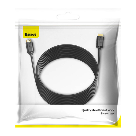 BASEUS KABEL HDMI 2.0 4K 30HZ DO KOMPUTERÓW TELEWIZORÓW 8M HDR 18GBPS
