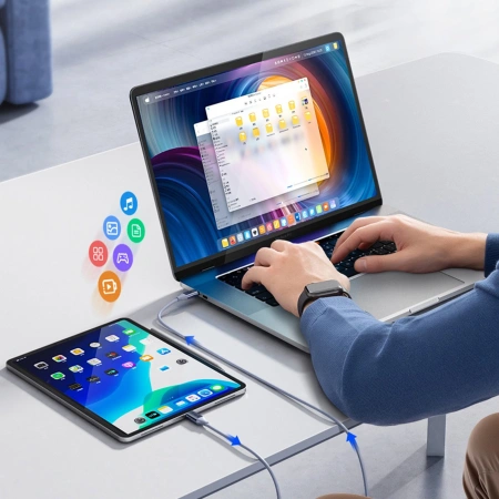 ORICO KABEL USB-C DO USB-C 1M 100W POWER DELIVERY DO TELEFONÓW LAPTOPÓW 5A