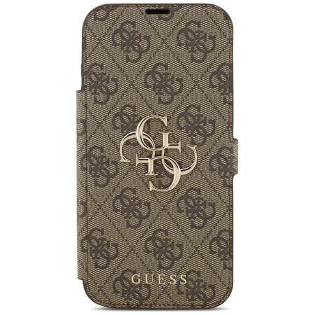 GUESS ETUI BOOK 4G METAL LOGO DO IPHONE 17 PRO MAX POKROWIEC WYSOKA