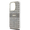 DKNY ETUI HARDCASE DO IPHONE 15 PRO 6.1 DO MAGSAFE IML MONO STRIPE BEŻOWE