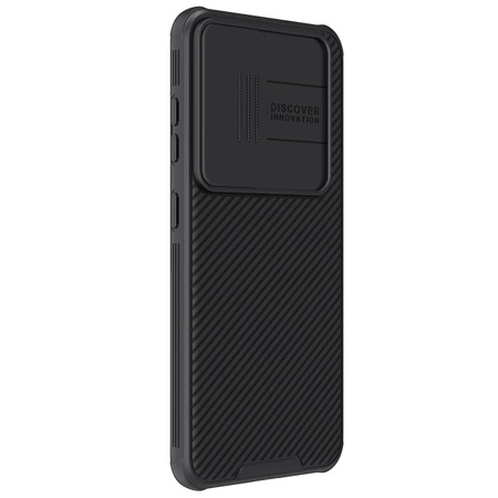 Etui Nillkin CamShield Pro pancerne z osłona na aparat do Samsung Galaxy S24+ - czarne