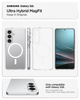 Spigen Ultra Hybrid MagSafe, clear white - Samsung Galaxy S26