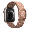 UNIQ pasek Aspen Apple Watch 40/38/41mm Series 4/5/6/7/8/SE/SE2 Braided DE różowy/citrus pink