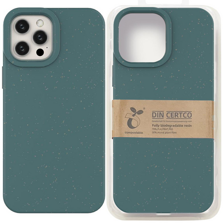 Eco Case etui do iPhone 12 Pro Max silikonowy pokrowiec obudowa do telefonu zielony