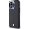 Etui BMW Signature Wrapped Metal MagSafe na iPhone 14 Pro - czarne