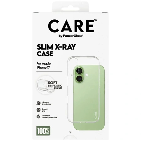 PANZERGLASS ETUI FASHIONABLE X-RAY SOFT BASIC DO IPHONE 17 OCHRONA