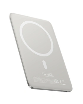 Baseus PicoGo AM41 magnetyczny power bank typu karta 20W 5000mAh naturalny tytan