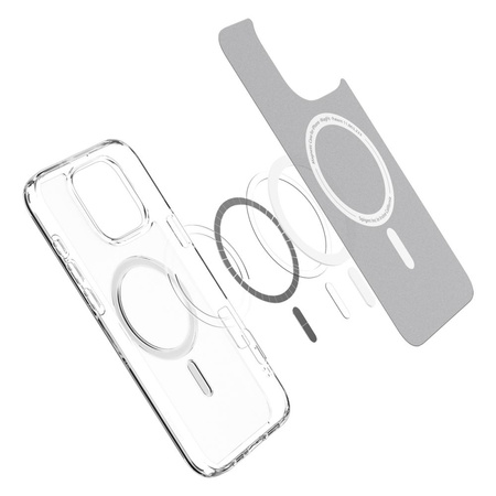 SPIGEN ULTRA HYBRID MAG CASE DO IPHONE 16 PRO Z DO MAGSAFE OCHRONĄ FROST