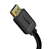 BASEUS KABEL HDMI 2.0 4K 60 HZ 3D HDR 18 GBPS 1 M CZARNY