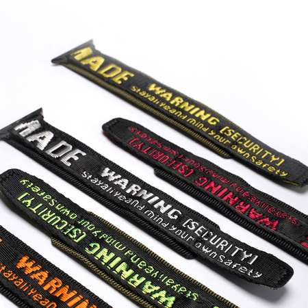 Dux Ducis Strap (Outdoor Version) pasek Apple Watch Ultra, SE, 8, 7, 6, 5, 4, 3, 2, 1 (49, 45, 44, 42 mm) nylonowa opaska bransoleta czarno-zielony