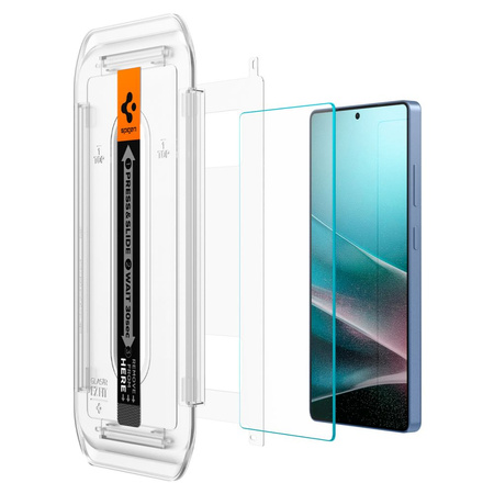 SPIGEN SZKŁO HARTOWANE GLAS.TR EZ FIT DO SAMSUNG GALAXY S25 ULTRA Z OCHRONĄ