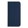 Etui do iPhone 15 Plus pokrowiec z klapką i portfelem Dux Ducis Skin Pro - niebieskie