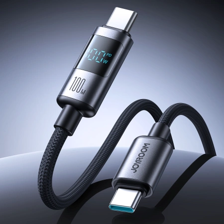JOYROOM KABEL S-A16 PRO PRISM SERIES 100W USB-C DO USB-C Z WYŚWIETLACZEM