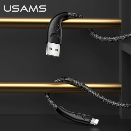 USAMS KABEL PLECIONY U41 DO LIGHTNING 1M 2A DO TELEFONÓW APPLE FAST