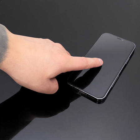 Wozinsky Full Glue szkło hartowane Infinix Note 12 Pro na cały ekran z ramką czarny (case friendly)