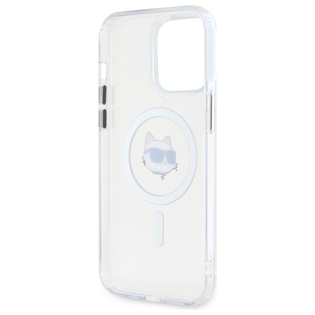 KARL LAGERFELD ETUI DO MAGSAFE DO IPHONE 13 PRO MAX Z WYKOŃCZENIEM
